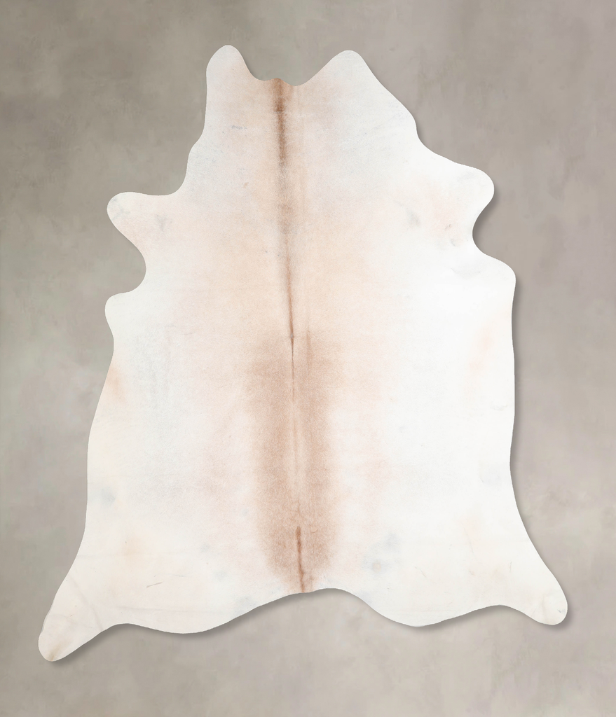 Light Caramel XX-Large Brazilian Cowhide Rug 7'8"H x 6'11"W #A29358 by Hudson Hides