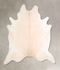 Ivory with Beige XX-Large Brazilian Cowhide Rug 8'4