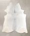 Grey with Beige XX-Large Brazilian Cowhide Rug 7'11