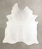 Light Grey X-Large Brazilian Cowhide Rug 7'4"H x 6'3"W #A29377 by Hudson Hides