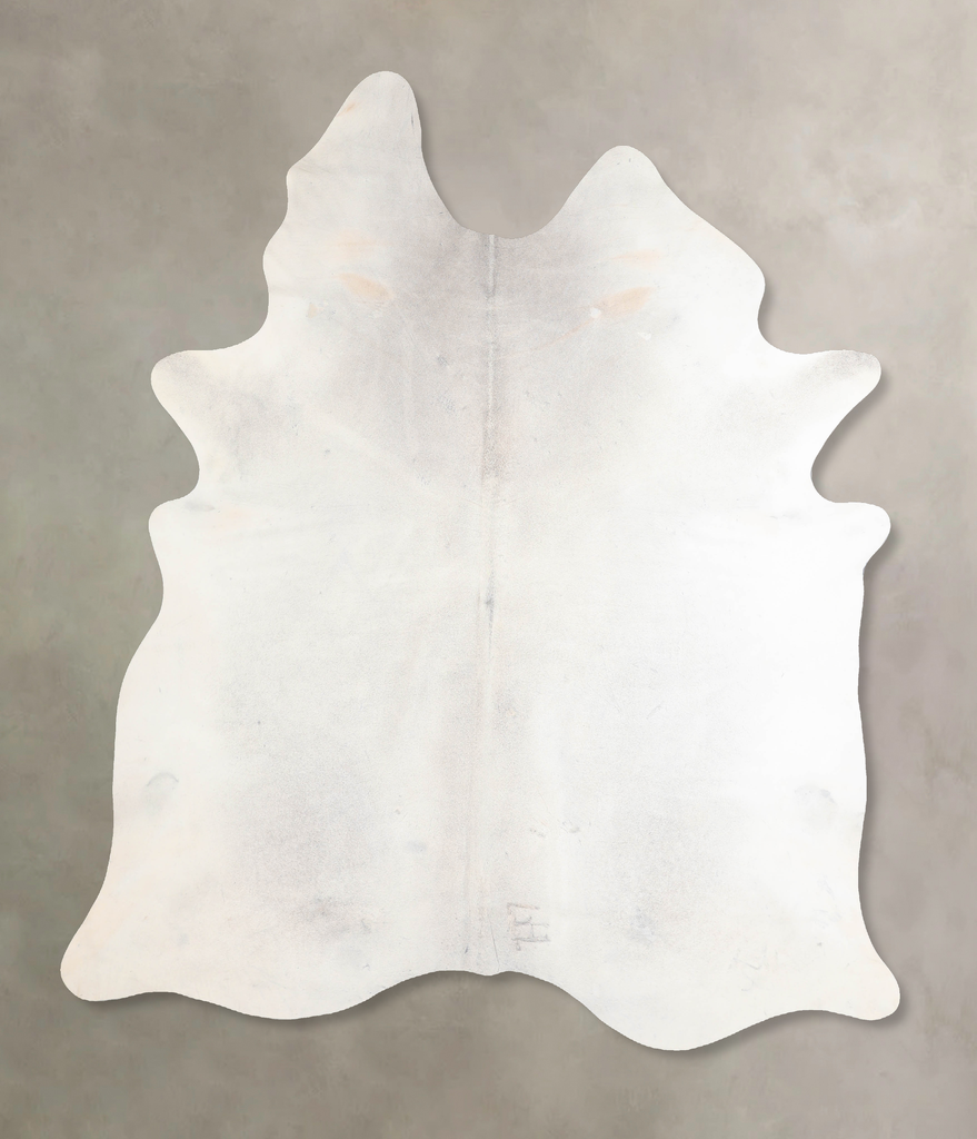 Light Grey X-Large Brazilian Cowhide Rug 7'4"H x 6'3"W #A29377 by Hudson Hides