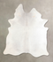 Light Grey X-Large Brazilian Cowhide Rug 7'4