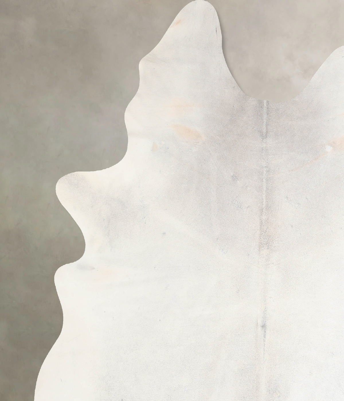 Light Grey Cowhide Rug #A29377