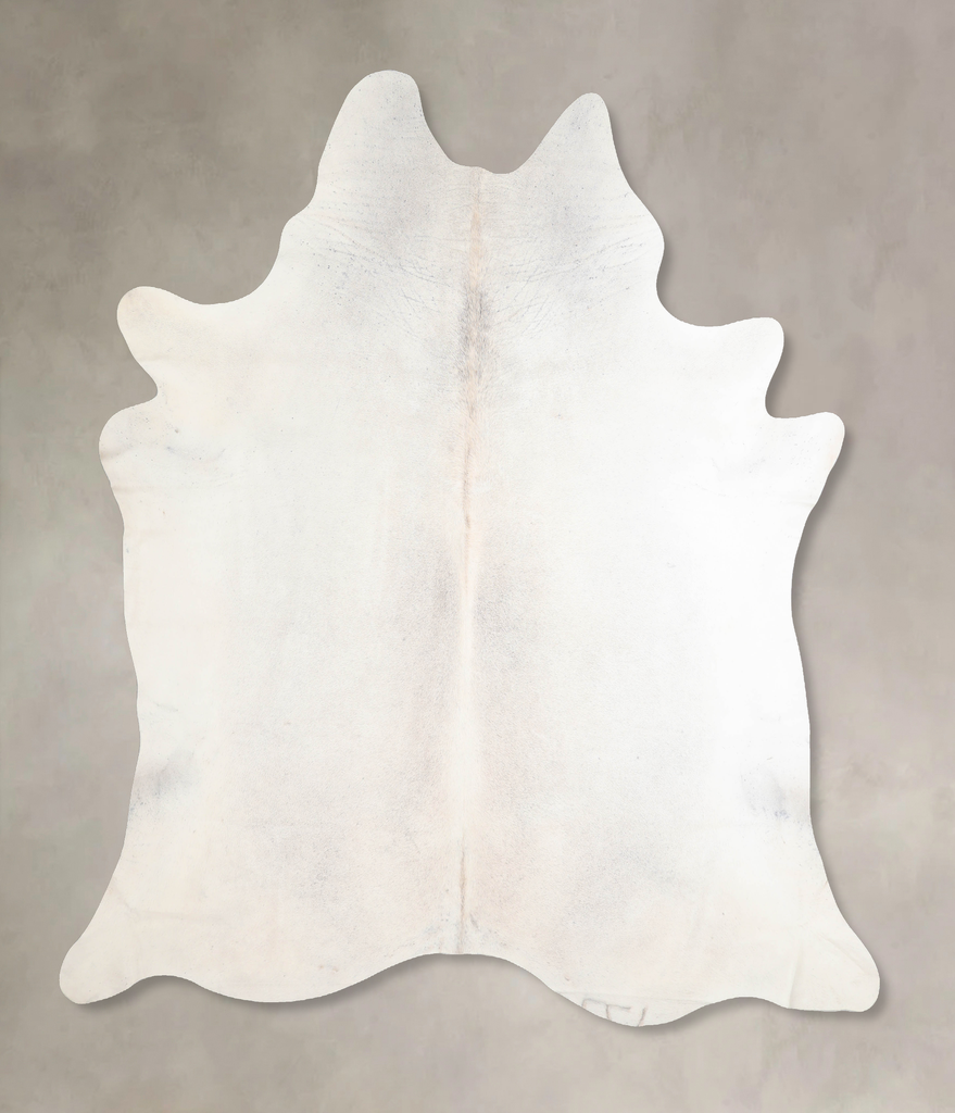 Light Grey XX-Large Brazilian Cowhide Rug 7'11"H x 7'4"W #A29380 by Hudson Hides