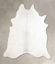 Light Grey X-Large Brazilian Cowhide Rug 7'4"H x 6'9"W #A29383 by Hudson Hides