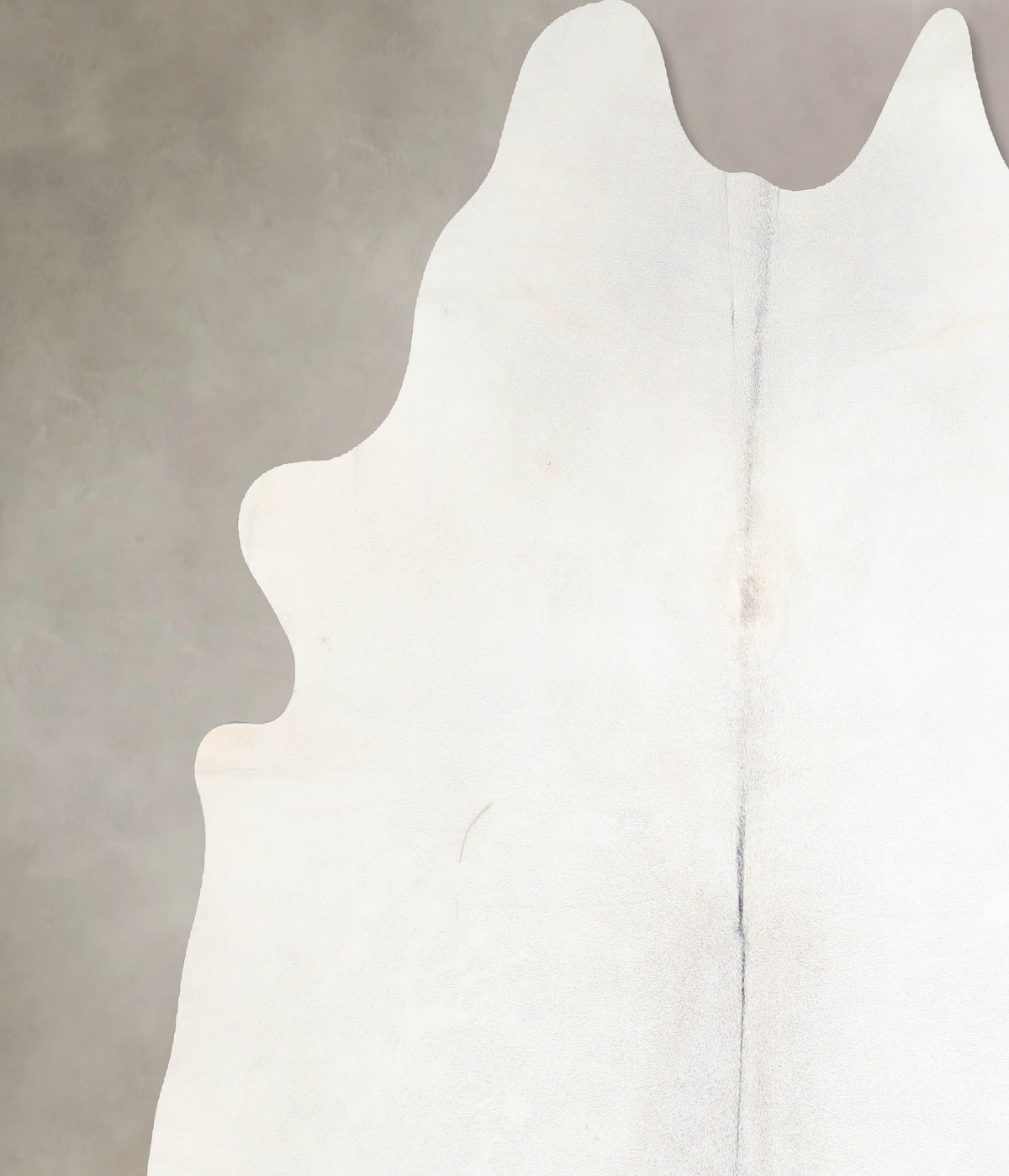 Light Grey Cowhide Rug #A29383