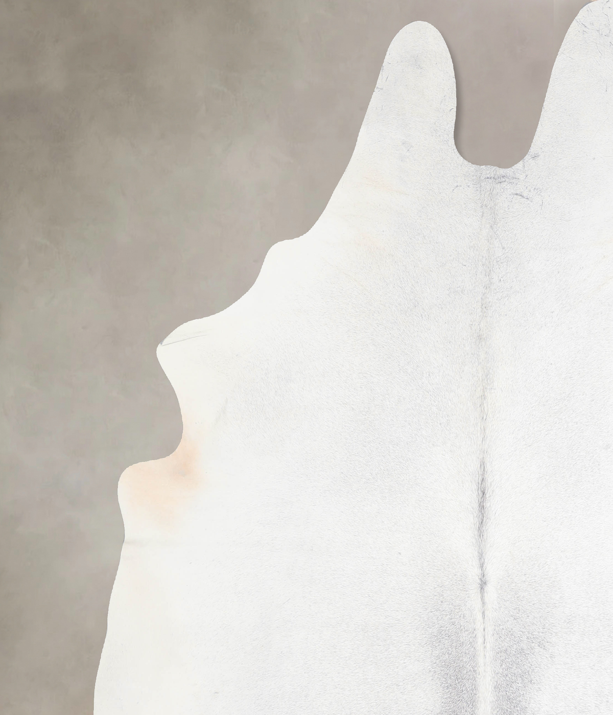Light Grey Cowhide Rug #A29390