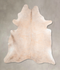 Beige XX-Large Brazilian Cowhide Rug 7'7