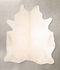 Ivory with Beige XX-Large Brazilian Cowhide Rug 8'5
