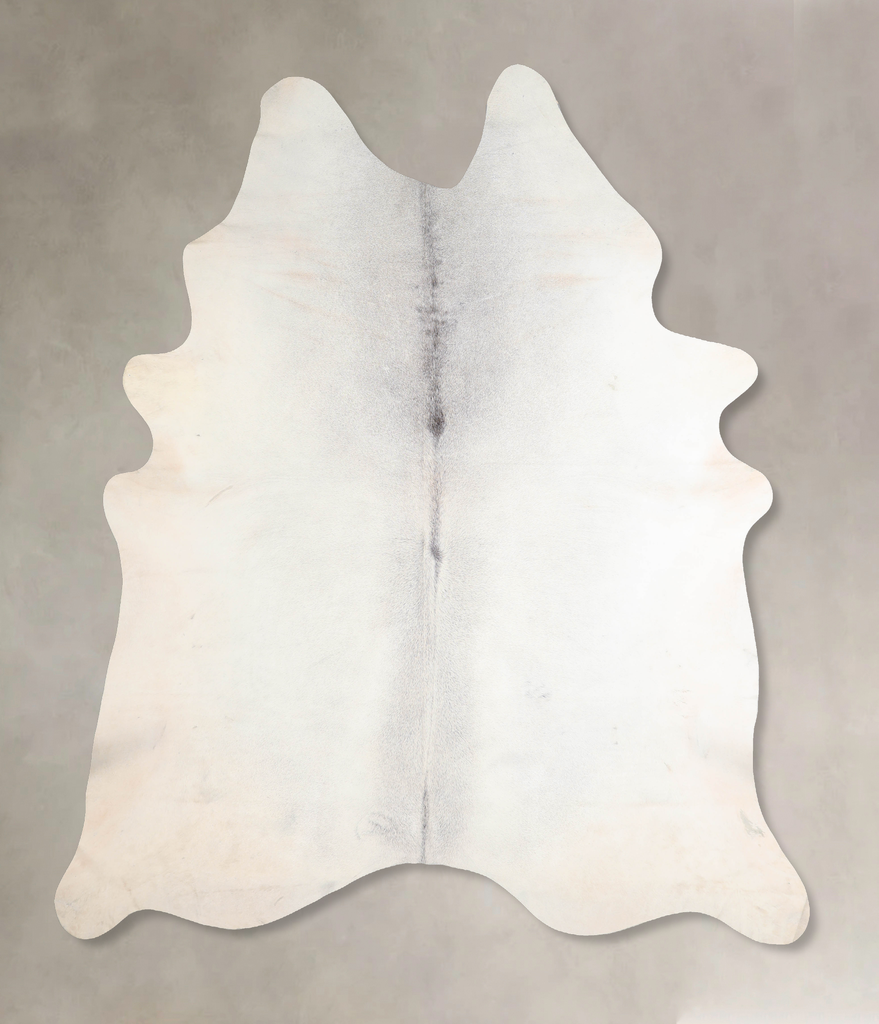 Light Grey XX-Large Brazilian Cowhide Rug 8'3"H x 7'0"W #A29423 by Hudson Hides