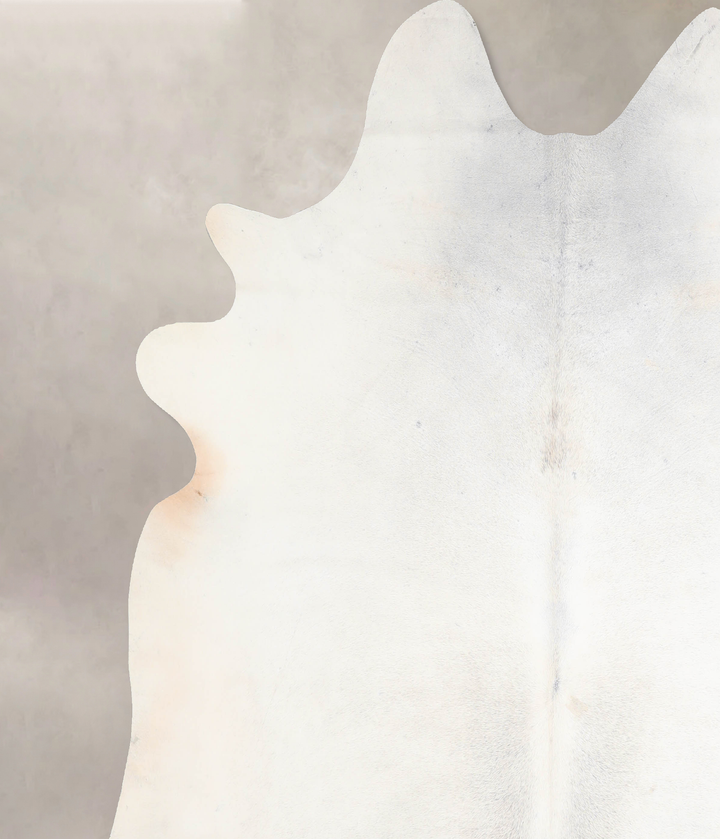 Light Grey XX-Large Brazilian Cowhide Rug 7'6"H x 7'5"W #A29436 by Hudson Hides