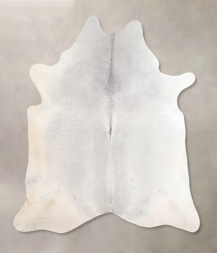 Medium Grey XX-Large Brazilian Cowhide Rug 7'9"H x 7'1"W #A29441 by Hudson Hides