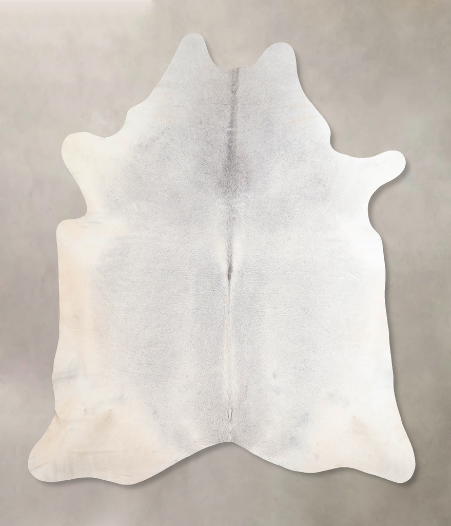 Medium Grey XX-Large Brazilian Cowhide Rug 7'9"H x 7'1"W #A29441 by Hudson Hides