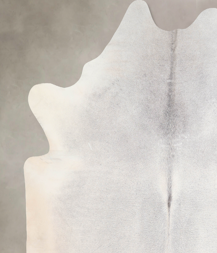 Medium Grey XX-Large Brazilian Cowhide Rug 7'9"H x 7'1"W #A29441 by Hudson Hides