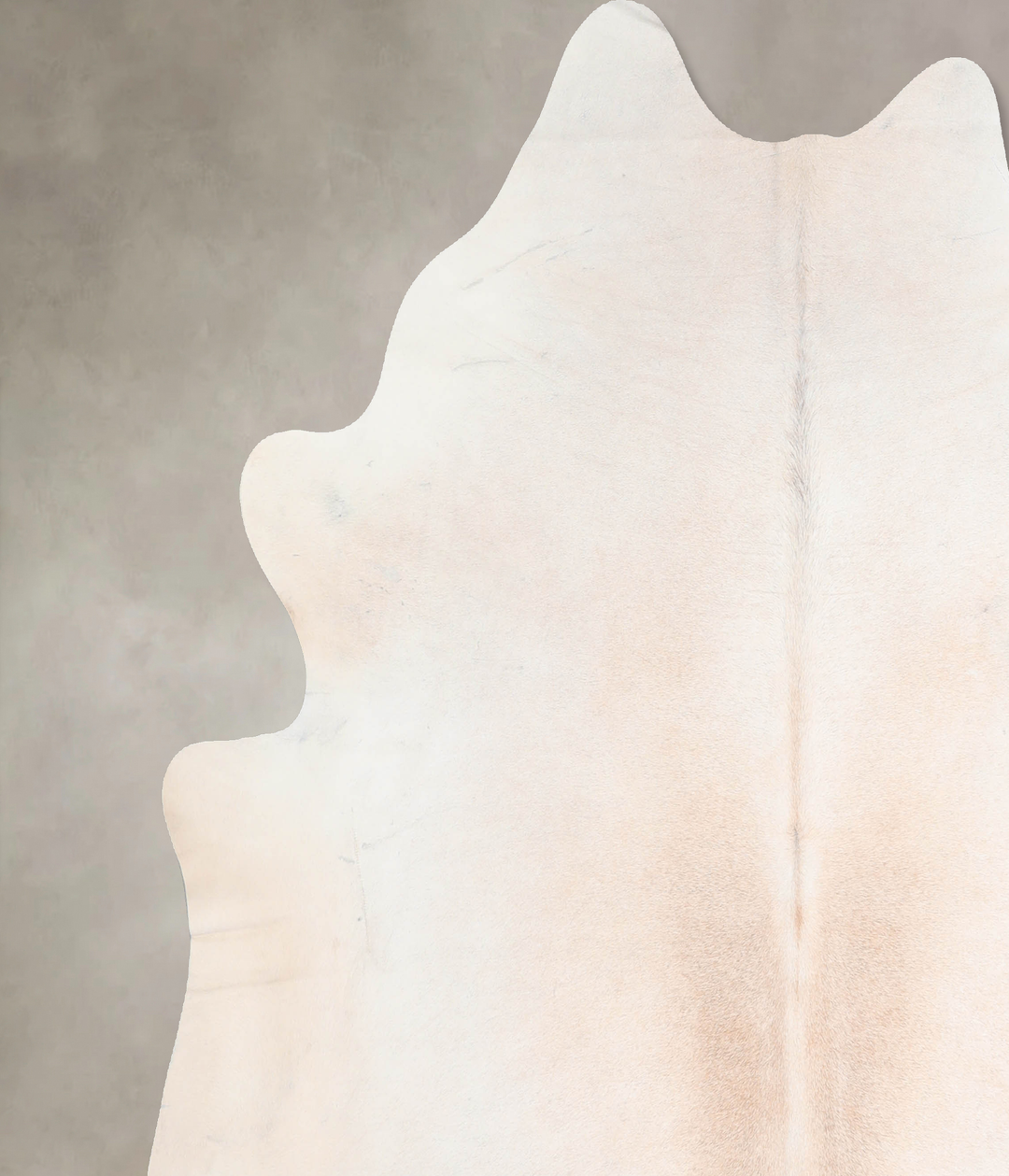 Grey with Beige XX-Large Brazilian Cowhide Rug 7'2"H x 7'0"W #A29465 b