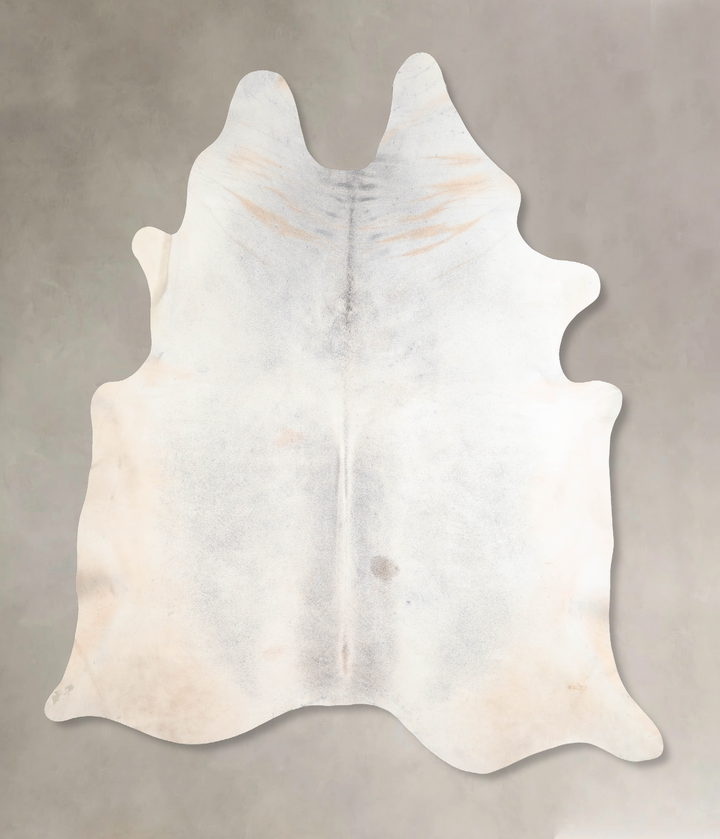 Grey with Beige XX-Large Brazilian Cowhide Rug 8'4"H x 7'7"W #A29481 by Hudson Hides