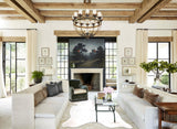 Light Grey XX-Large Brazilian Cowhide Rug 7'7"H x 6'9"W #A29486 by Hudson Hides