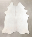 Light Grey X-Large Brazilian Cowhide Rug 7'4"H x 6'3"W #A29488 by Hudson Hides