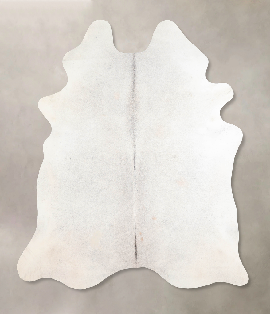 Light Grey X-Large Brazilian Cowhide Rug 7'4"H x 6'3"W #A29488 by Hudson Hides