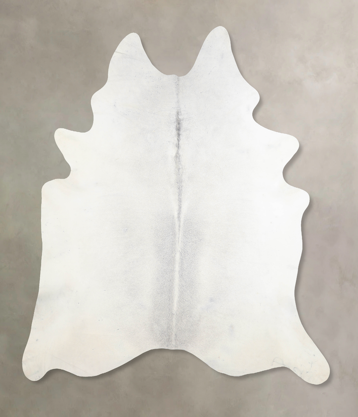 Light Grey XX-Large Brazilian Cowhide Rug 7'9"H x 7'0"W #A29491 by Hudson Hides