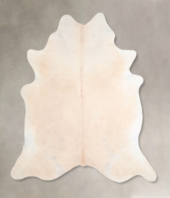 Beige XX-Large Brazilian Cowhide Rug 7'4"H x 6'11"W #A29493 by Hudson Hides