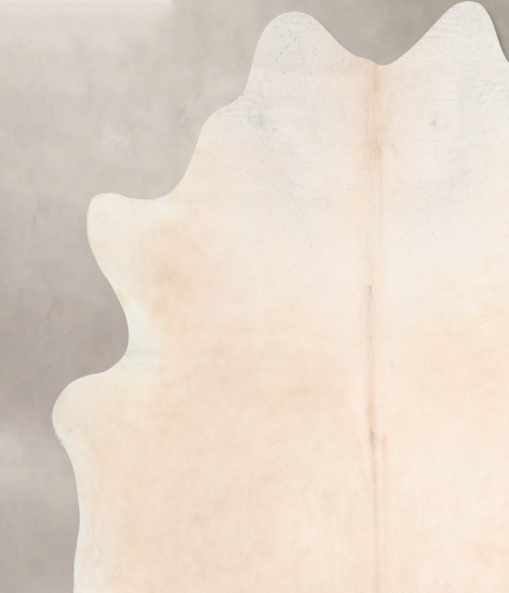 Beige XX-Large Brazilian Cowhide Rug 7'4"H x 6'11"W #A29493 by Hudson Hides