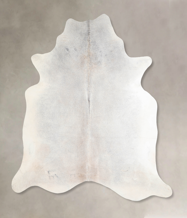 Grey with Beige XX-Large Brazilian Cowhide Rug 7'5"H x 7'2"W #A29510 by Hudson Hides