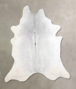 Medium Grey XX-Large Brazilian Cowhide Rug 8'6"H x 7'11"W #A29536 by Hudson Hides
