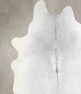 Medium Grey XX-Large Brazilian Cowhide Rug 8'6"H x 7'11"W #A29536 by Hudson Hides