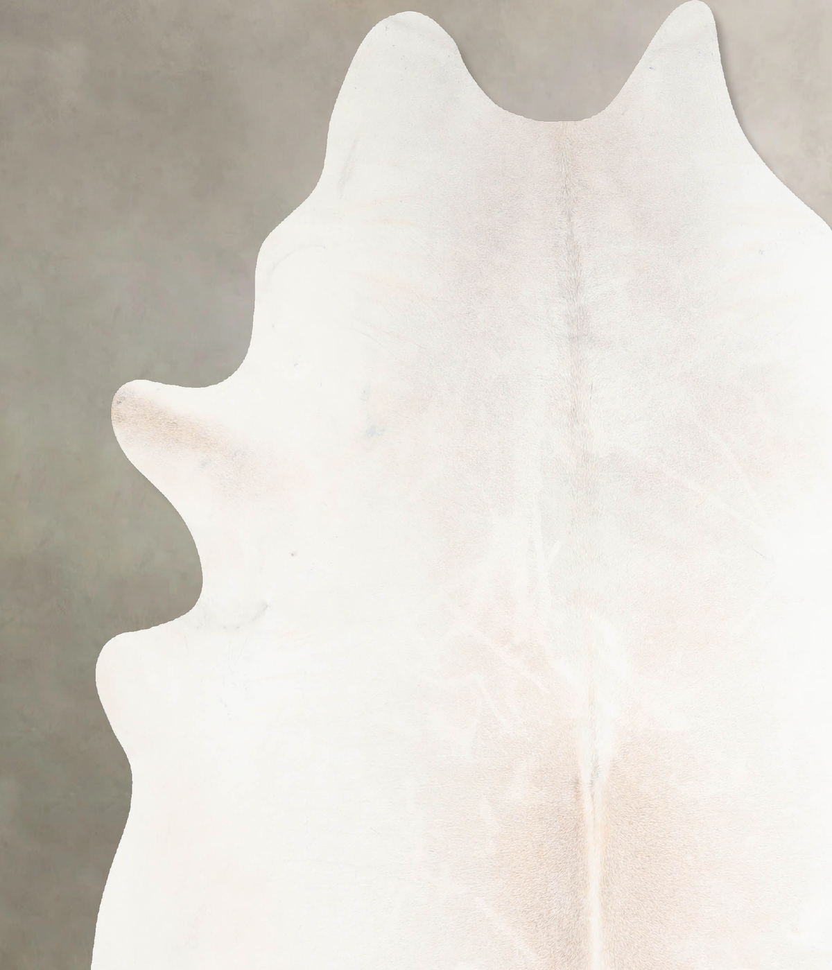 Grey with Beige Cowhide Rug #A29560