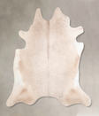 Beige XX-Large Brazilian Cowhide Rug 7'1"H x 7'3"W #A29626 by Hudson Hides