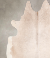 Beige XX-Large Brazilian Cowhide Rug 7'1"H x 7'3"W #A29626 by Hudson Hides