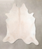 Beige XX-Large Brazilian Cowhide Rug 8'1