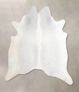 Light Grey X-Large Brazilian Cowhide Rug 6'11"H x 6'10"W #A29792 by Hudson Hides
