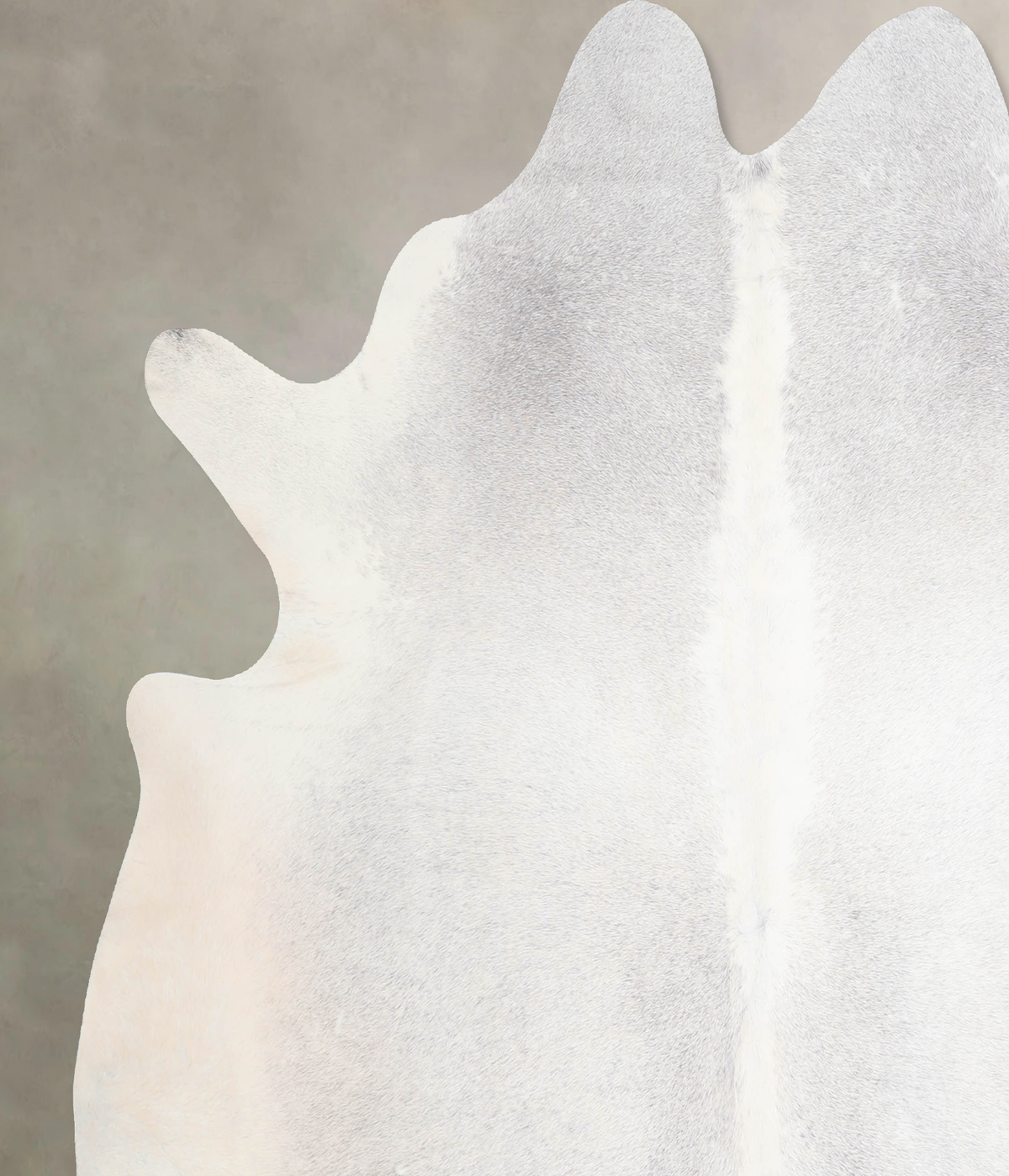 Light Grey X-Large Brazilian Cowhide Rug 6'11"H x 6'10"W #A29792 by Hudson Hides