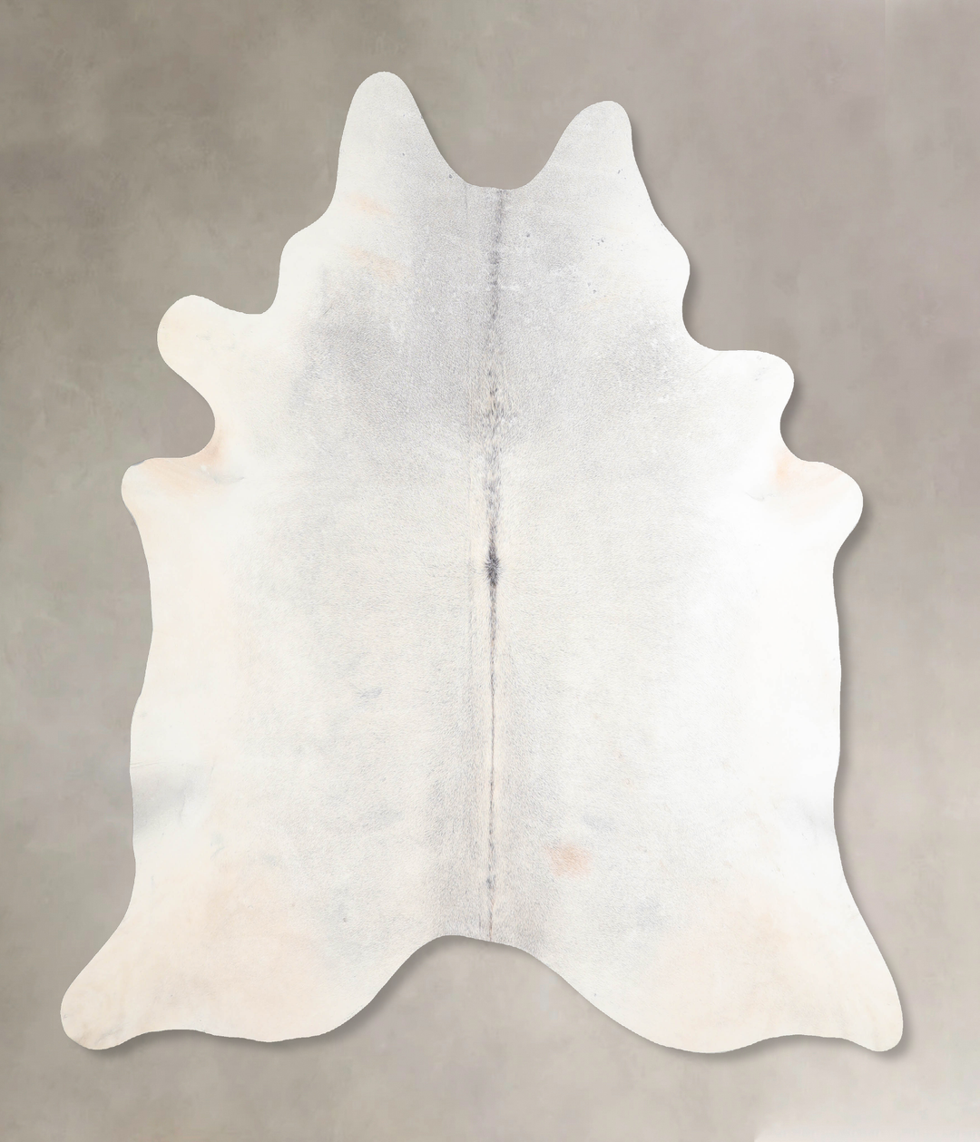 Light Grey X-Large Brazilian Cowhide Rug 6'11"H x 6'3"W #A29795 by Hud