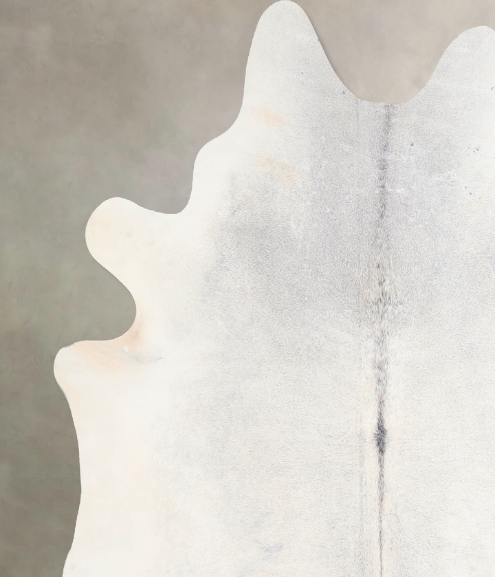 Light Grey X-Large Brazilian Cowhide Rug 6'11"H x 6'3"W #A29795 by Hudson Hides