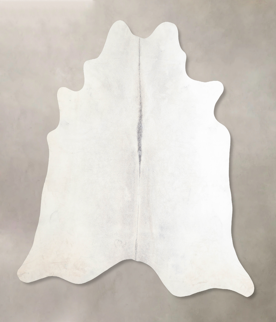 Light Grey XX-Large Brazilian Cowhide Rug 7'1"H x 7'3"W #A29863 by Hudson Hides