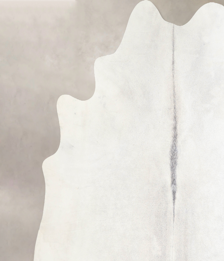 Light Grey XX-Large Brazilian Cowhide Rug 7'1"H x 7'3"W #A29863 by Hudson Hides