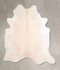 Beige XX-Large Brazilian Cowhide Rug 7'11