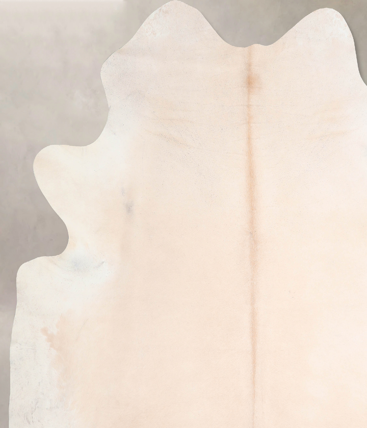 Beige XX-Large Brazilian Cowhide Rug 7'11"H x 7'4"W #A29889 by Hudson Hides