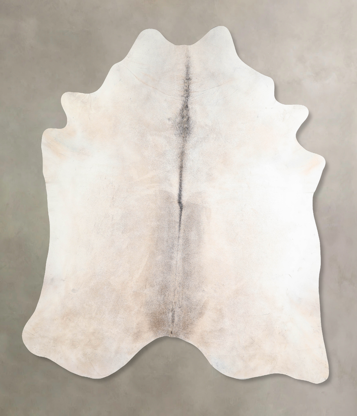 Grey with Beige XX-Large Brazilian Cowhide Rug 7'10"H x 6'10"W #A29905 by Hudson Hides