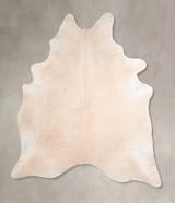Beige XX-Large Brazilian Cowhide Rug 8'4"H x 6'11"W #A29907 by Hudson Hides