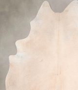 Beige XX-Large Brazilian Cowhide Rug 8'4"H x 6'11"W #A29907 by Hudson Hides
