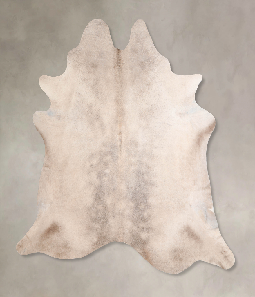 Champagne XX-Large Brazilian Cowhide Rug 7'9"H x 7'5"W #A29937 by Hudson Hides
