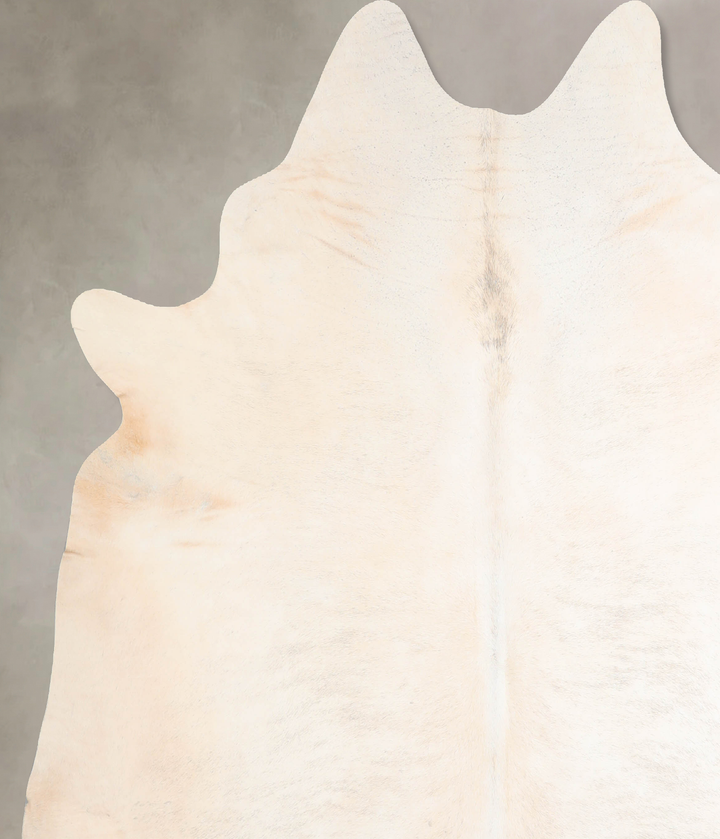 Beige XX-Large Brazilian Cowhide Rug 7'5"H x 7'2"W #A29940 by Hudson Hides