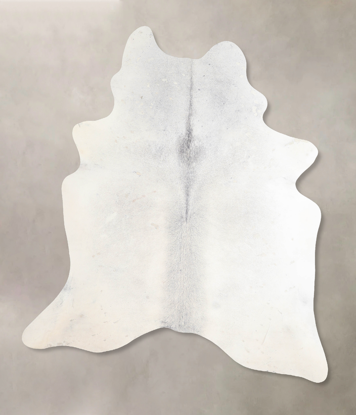 Medium Grey Large Brazilian Cowhide Rug 6'8"H x 5'8"W #A29978 by Hudson Hides