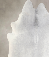 Medium Grey X-Large Brazilian Cowhide Rug 6'11"H x 6'8"W #A29982 by Hudson Hides