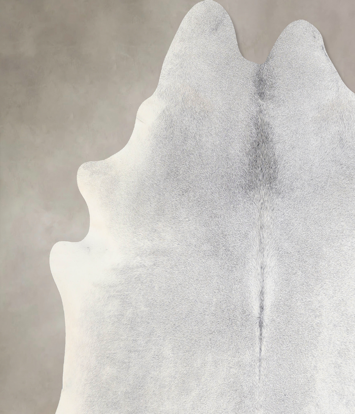 Medium Grey X-Large Brazilian Cowhide Rug 6'11"H x 6'8"W #A29982 by Hudson Hides