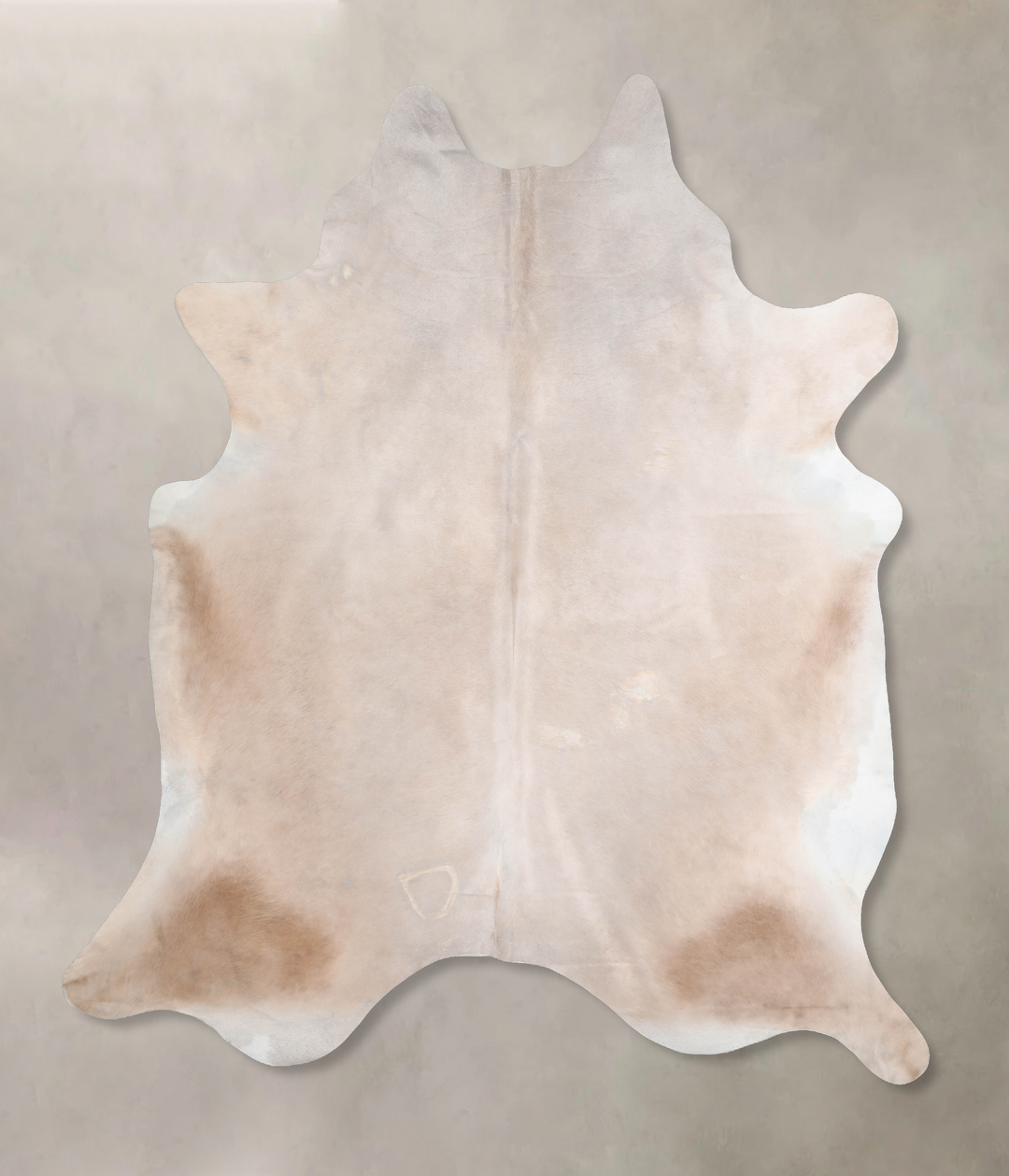 Champagne XX-Large Brazilian Cowhide Rug 8'3"H x 7'1"W #A30055 by Huds